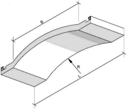 Gewölbe-Designdecke BG107