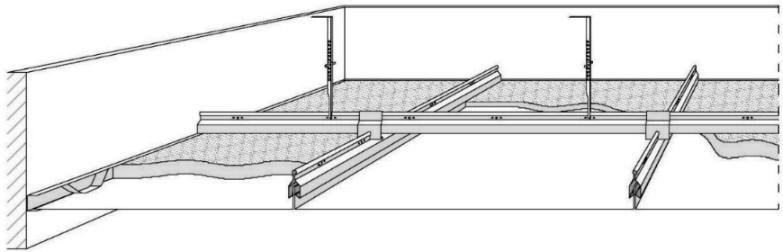 Küchendecke, Edelstahldecke, BG181